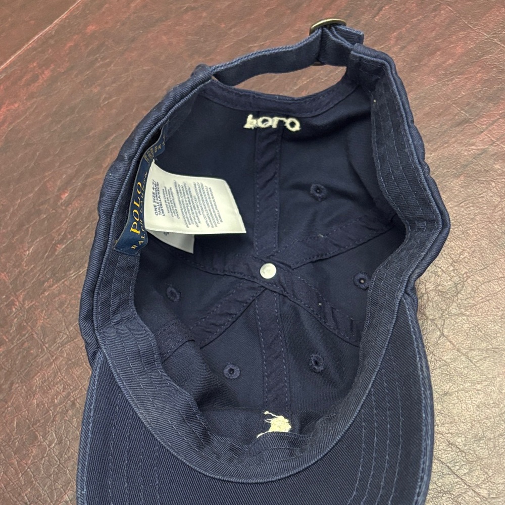Polo by Ralph Lauren Kids Navy Blue Baseball Hat - Picture 16 of 16